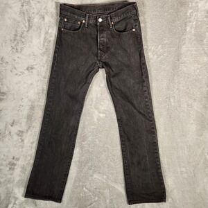 Levi's 501XX Jeans Men's 30X30 Black Excellent Original Fit Straight 00501-0660
